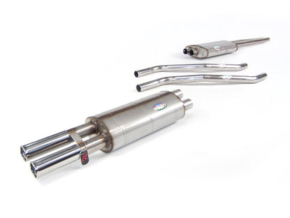 Mercedes 280 S, SE, SEL W108 - Stainless Steel Exhaust (1968-72) - QuickSilver Exhausts - TMC Motorsport