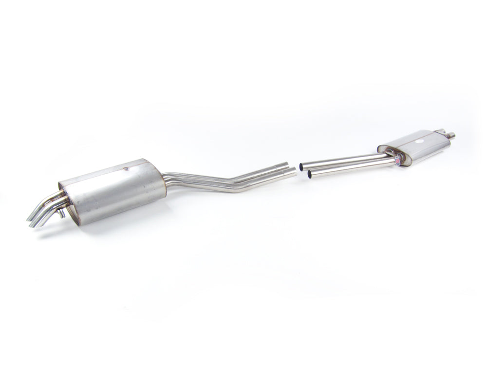 Mercedes 350 SL, SLC (W107) Stainless Steel Exhaust (1971-80) - QuickSilver Exhausts - TMC Motorsport