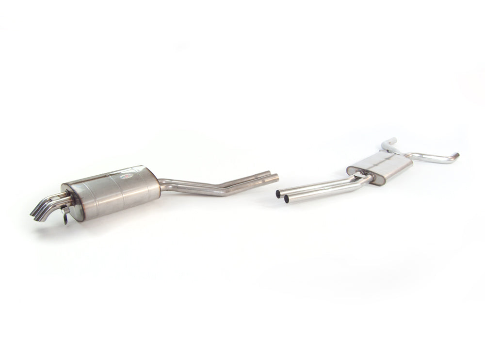 Mercedes 500 SL, SLC (W107) Stainless Steel Exhaust (1971-89) - QuickSilver Exhausts - TMC Motorsport