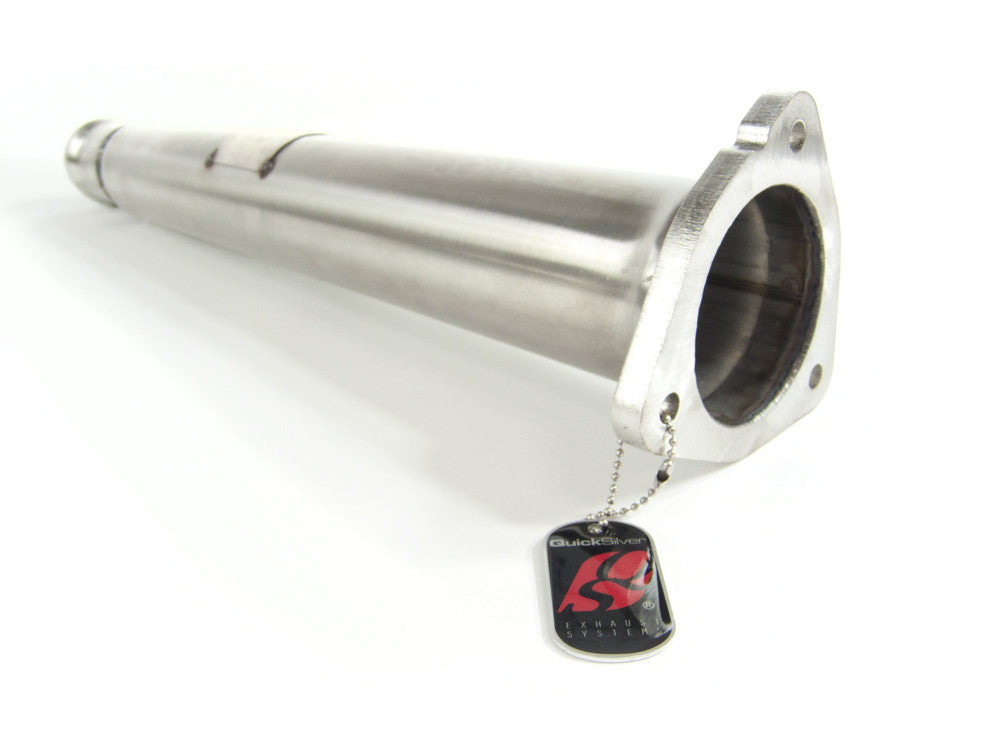 Aston Martin DB9 Secondary Catalyst Replacement Pipes (2004 on) - QuickSilver Exhausts - TMC Motorsport