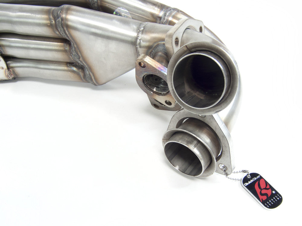 Ferrari 365 GT4 BB Stainless Steel Manifolds (1973-76) - QuickSilver Exhausts - TMC Motorsport