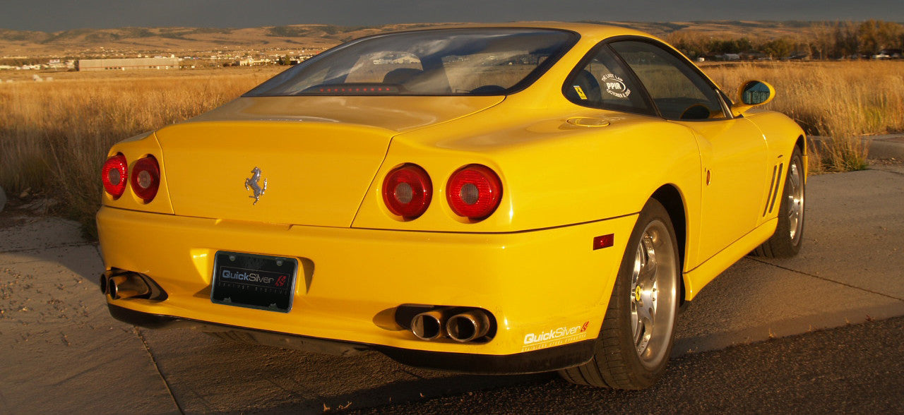 Ferrari 550 Sport Exhaust (1997-03) - QuickSilver Exhausts - TMC Motorsport