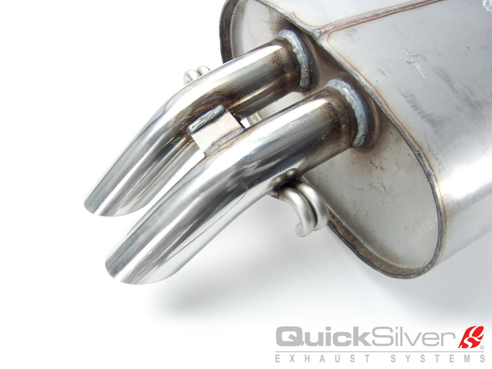 Mercedes 350 SL, SLC (W107) Stainless Steel Exhaust (1971-80) - QuickSilver Exhausts - TMC Motorsport