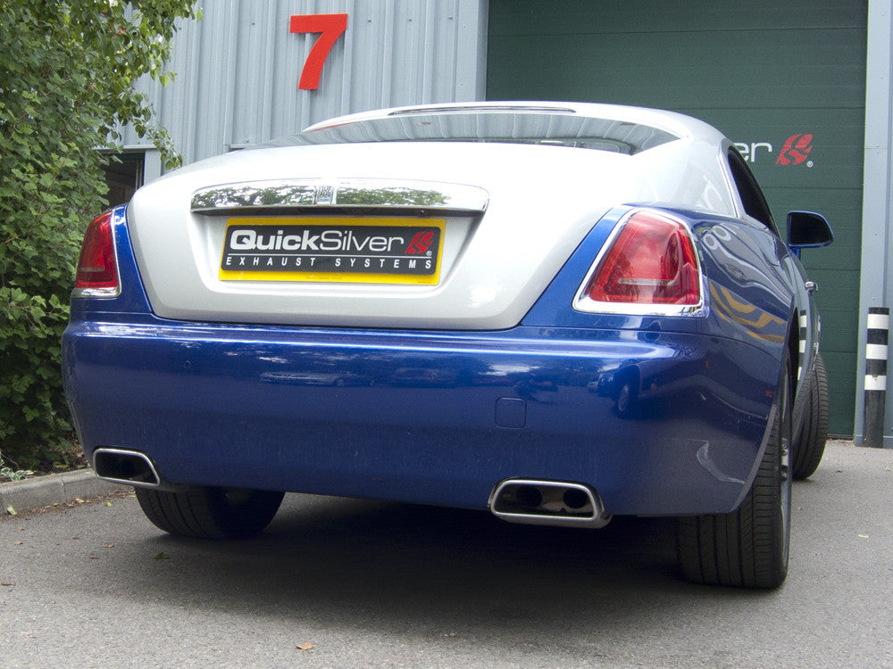 Rolls Royce Dawn - Sport Exhaust Rear Sections (2016 on) - QuickSilver Exhausts - TMC Motorsport