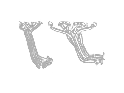 Ferrari 365 GTC GTS Stainless Steel Manifolds (1967-70) - QuickSilver Exhausts - TMC Motorsport