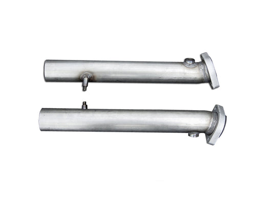 Ferrari 348 Stainless Steel Catalyst Replacement Pipes (1990-94) - QuickSilver Exhausts - TMC Motorsport