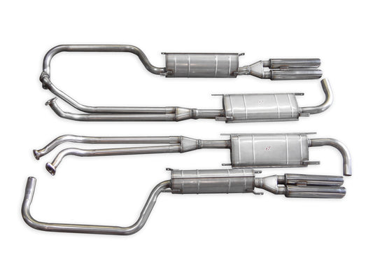 Lamborghini 350 GT, 400 GT Interim Stainless Steel Exhaust (1964-66) - QuickSilver Exhausts - TMC Motorsport
