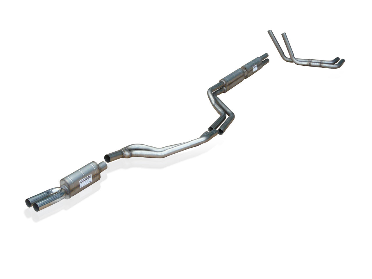 Maserati 3500 GT, GTi Stainless Steel Exhaust (1957-64) - QuickSilver Exhausts - TMC Motorsport