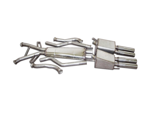 Maserati Khamsin Stainless Steel Exhaust (1974-82) - QuickSilver Exhausts - TMC Motorsport
