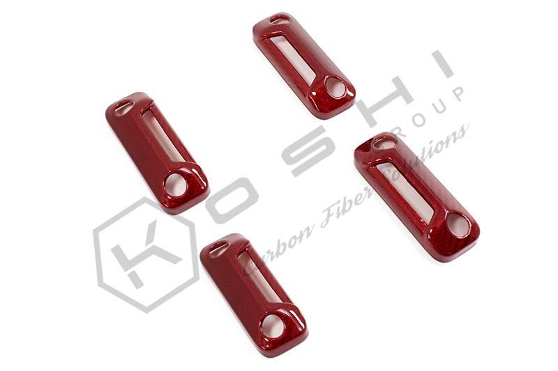 Alfa Romeo 4C Interior Door Handles Cover - Carbon Fibre - TMC Motorsport