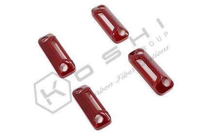 Alfa Romeo 4C Interior Door Handles Cover - Carbon Fibre - TMC Motorsport