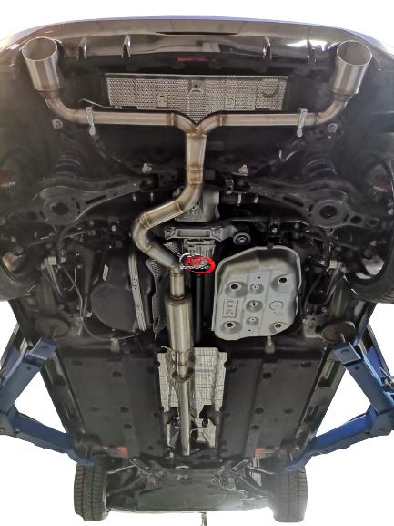 TMC True CAT Back Exhaust System Toyota GR Yaris & GR Circuit Pack 1.6T (OPF/GPF Models Only) - TMC Motorsport