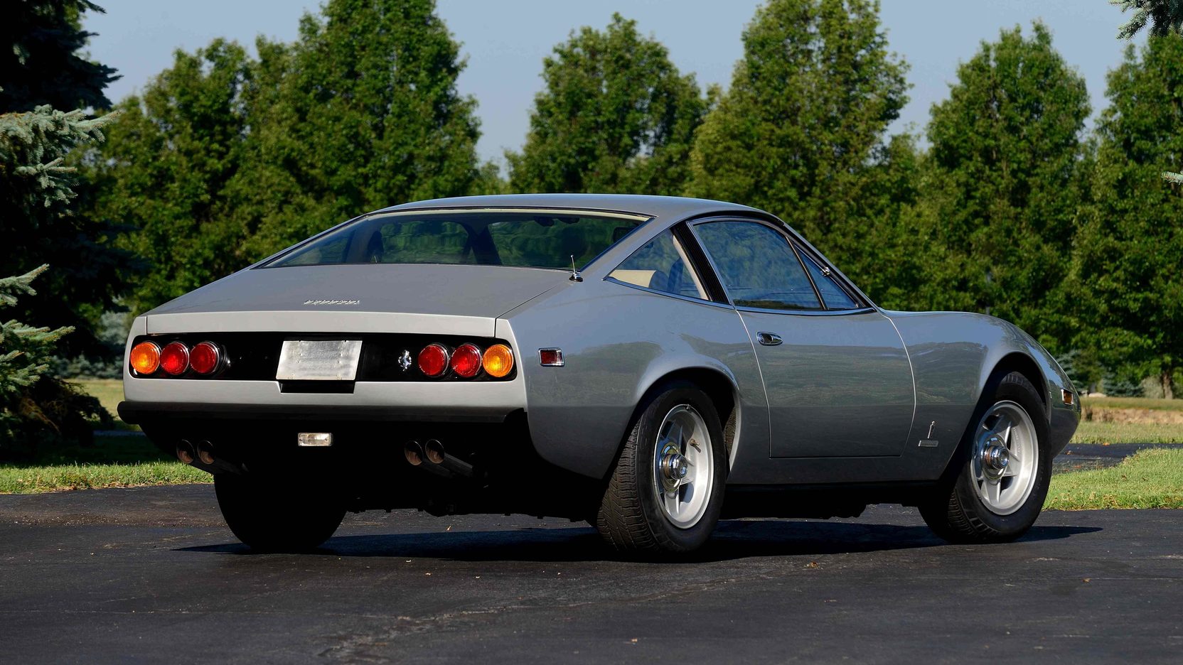 Ferrari 365 GTC 4 (USA Spec) Stainless Steel Exhaust (1971-72) - QuickSilver Exhausts - TMC Motorsport