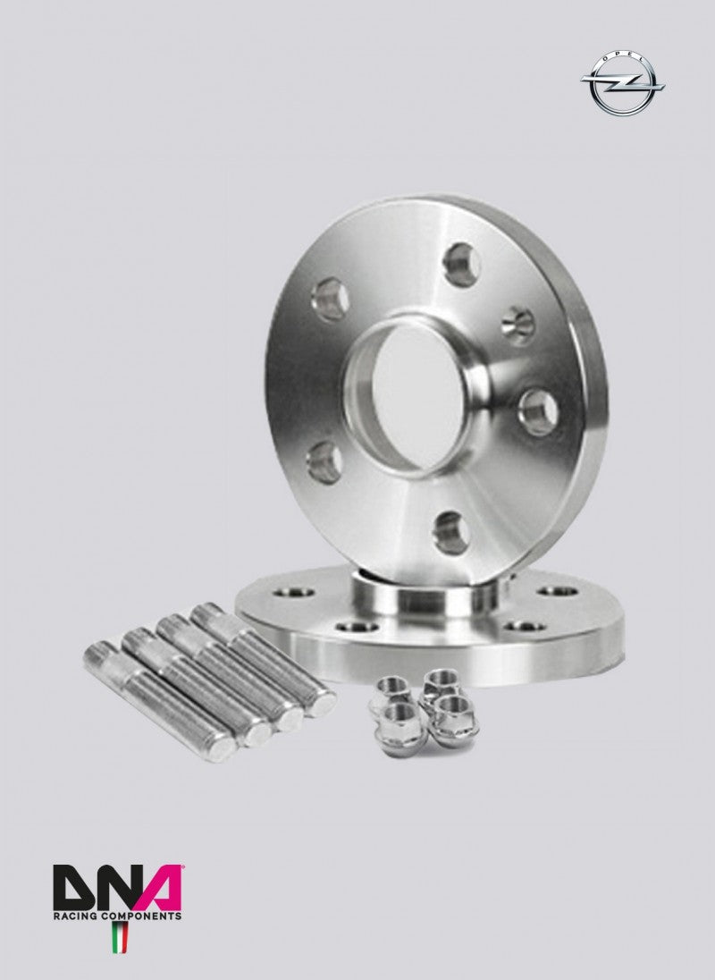 OPEL CORSA WHEEL SPACERS STUDS 16MM 4 HOLES + NUTS - DNA RACING - TMC Motorsport