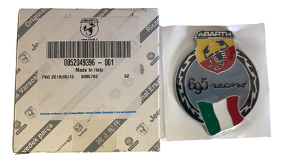 Genuine Abarth '695 Record' Badge - 500 Abarth
