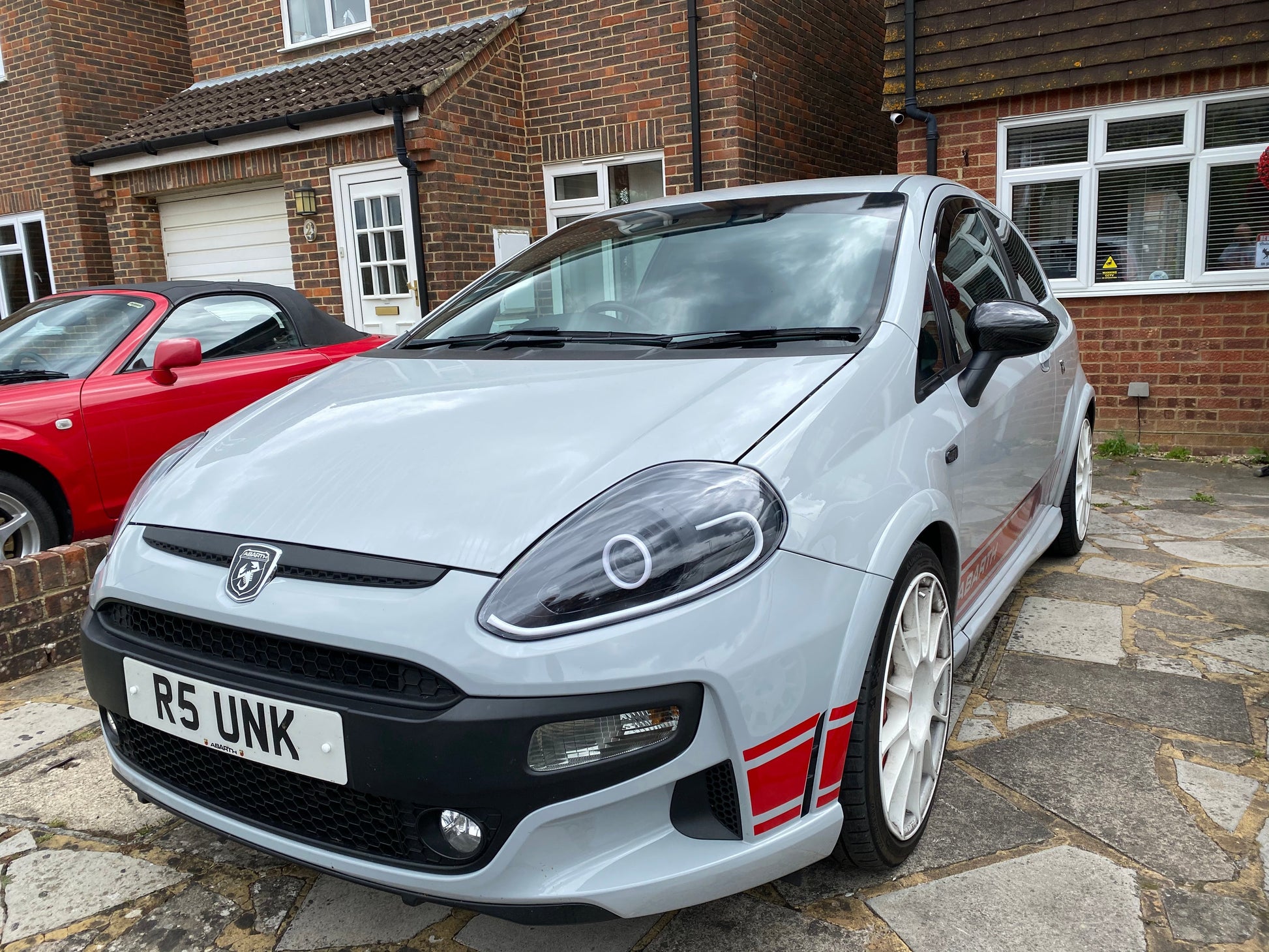 Abarth Abarth Punto Pre-cut, Easy Fit Plain Sunstrip - Essential Squeegee Included - TMC Motorsport