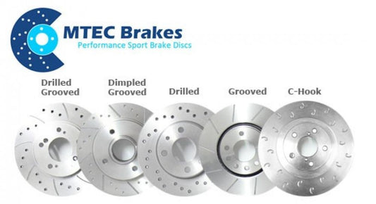 Abarth 500/595 MTEC Front Brake Discs - Non Brembo Caliper Models