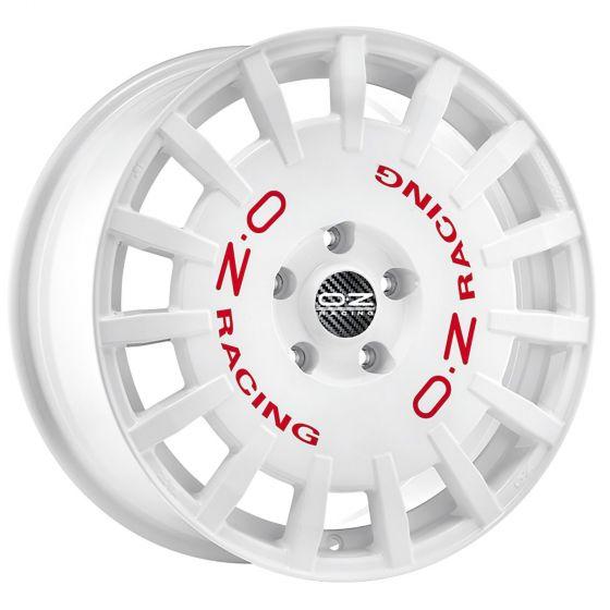 Toyota Gr Yaris White Oz Rally Racing By Oz Racing Set Of 4 Alloy Wheels 18x8 5x114.3 Et45 - TMC Motorsport